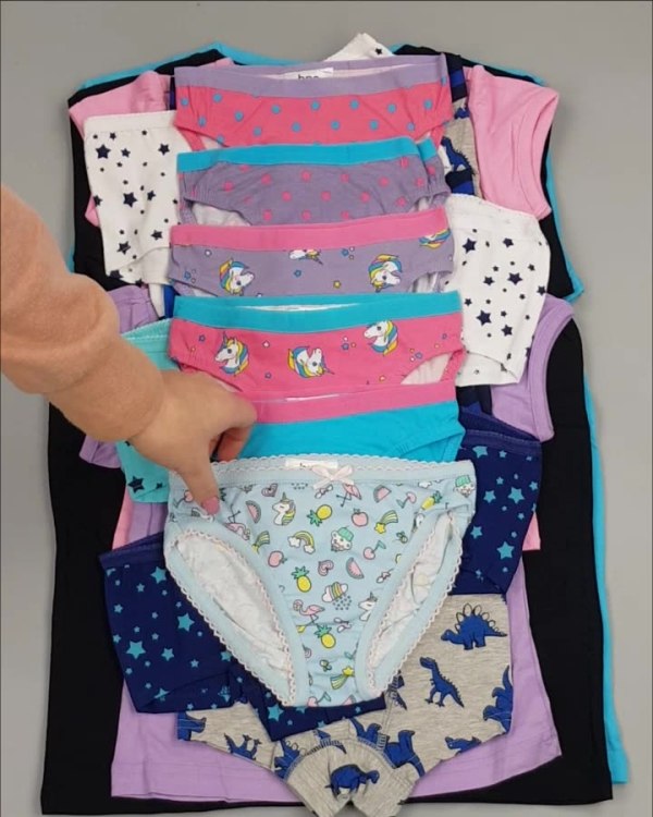 Фотография  142 - Нижнее белье Bon Prix дети#50 шт, ЛОТ №3242 оптом в Кызыле и республике Тыва