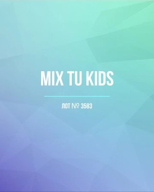 Купить TU Kids#8 кг, ЛОТ №3583 оптом в Кызыле и республике Тыва