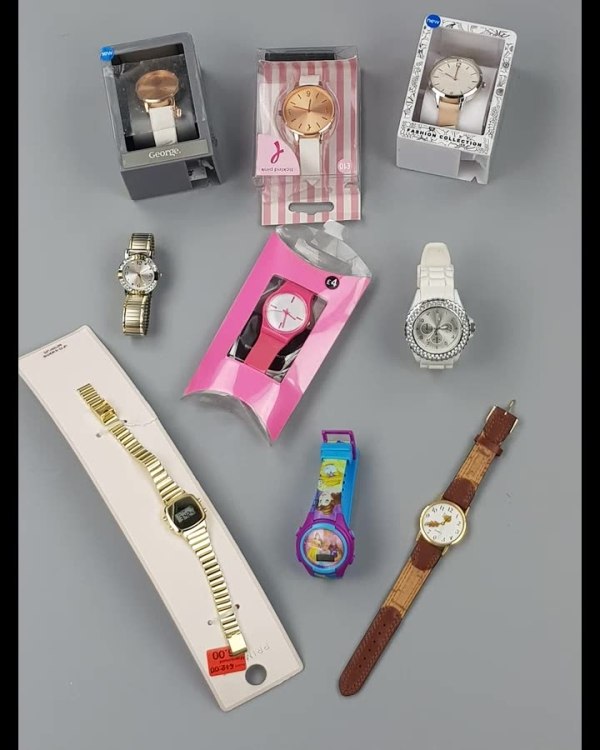 Фотография  988 - Часы mix#9 шт, ЛОТ №3972 оптом в Кызыле и республике Тыва