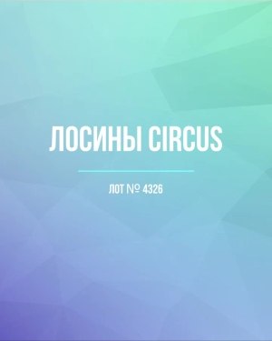 Купить Лосины CIRCUS #6,2 кг, ЛОТ №4326 оптом в Кызыле и республике Тыва