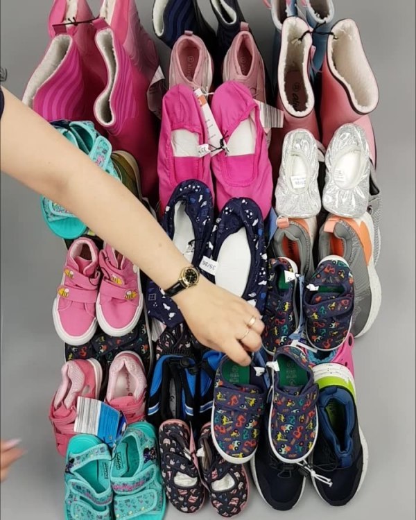 Фотография  734 - Обувь ALDI дети лето#10 кг, ЛОТ №4453 оптом в Кызыле и республике Тыва