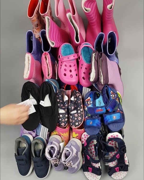 Фотография  920 - Обувь ALDI дети лето#10 кг, ЛОТ №4454 оптом в Кызыле и республике Тыва