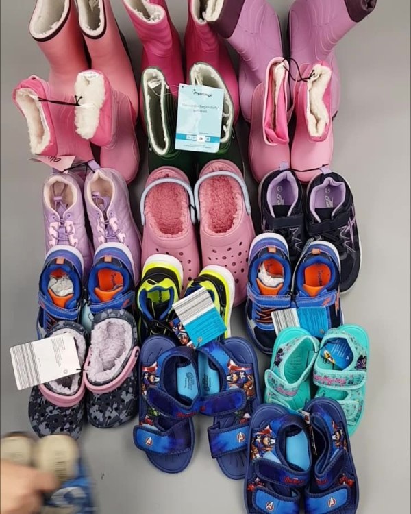 Фотография  573 - Обувь ALDI дети лето#10 кг, ЛОТ №4456 оптом в Кызыле и республике Тыва