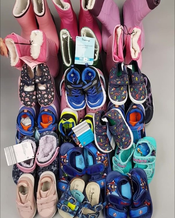 Фотография  207 - Обувь ALDI дети лето#10 кг, ЛОТ №4456 оптом в Кызыле и республике Тыва