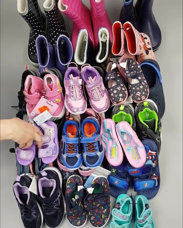 Фотография  382 - Обувь ALDI дети лето#10 кг, ЛОТ №4457 оптом в Кызыле и республике Тыва