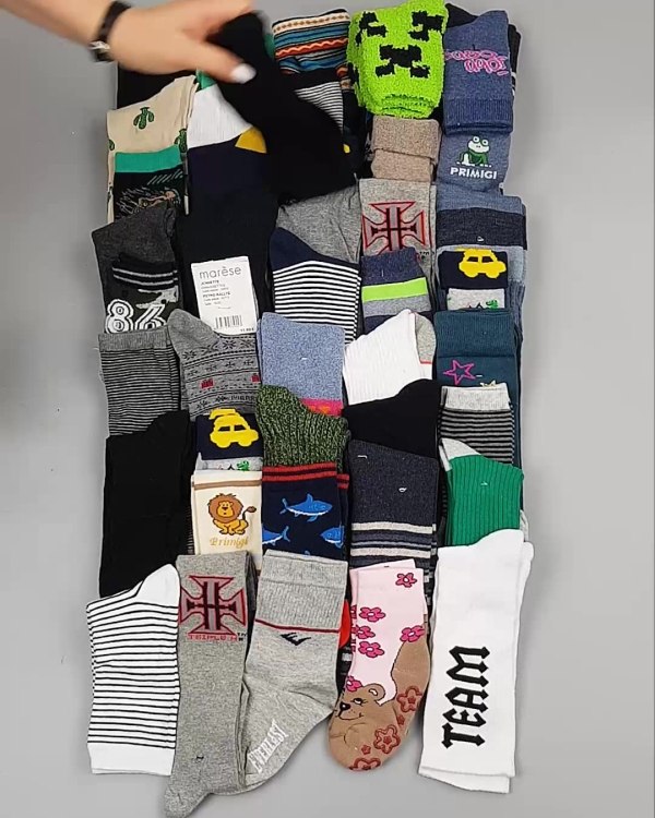 Фотография  407 - Носки дети СТОК зима#5 кг, ЛОТ №4870 оптом в Кызыле и республике Тыва