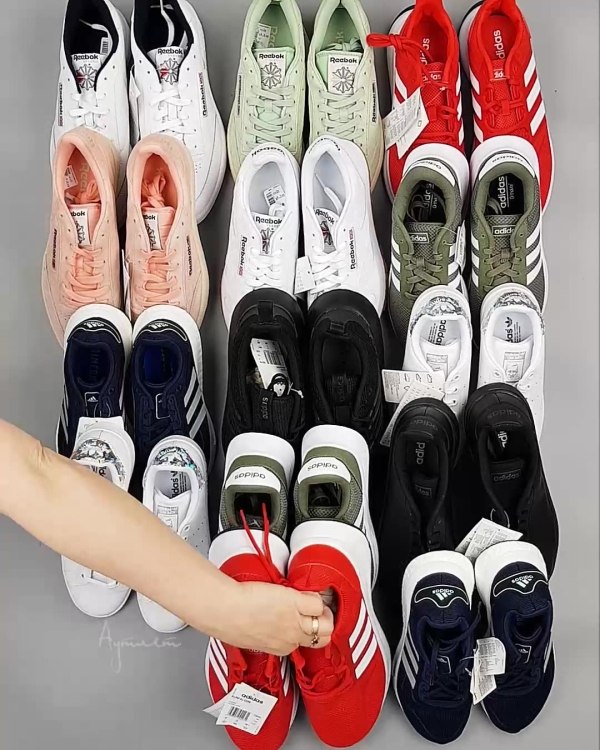 Фотография  643 - Кроссовки Adidas+Reebok#15 шт, ЛОТ №6145 оптом в Кызыле и республике Тыва