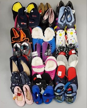 Фотография  664 - Обувь детская СТОК Summer#5,35 кг, ЛОТ №6195 оптом в Кызыле и республике Тыва