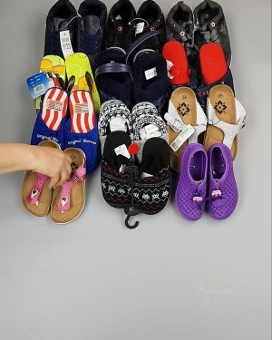 Фотография  864 - Обувь детская СТОК Summer#7,85 кг, ЛОТ №6196 оптом в Кызыле и республике Тыва