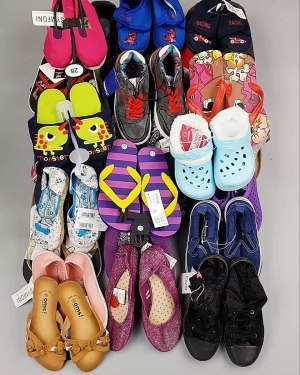 Фотография  467 - Обувь детская СТОК Summer#7,85 кг, ЛОТ №6196 оптом в Кызыле и республике Тыва