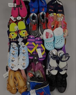 Фотография  593 - Обувь детская СТОК Summer#7,85 кг, ЛОТ №6196 оптом в Кызыле и республике Тыва