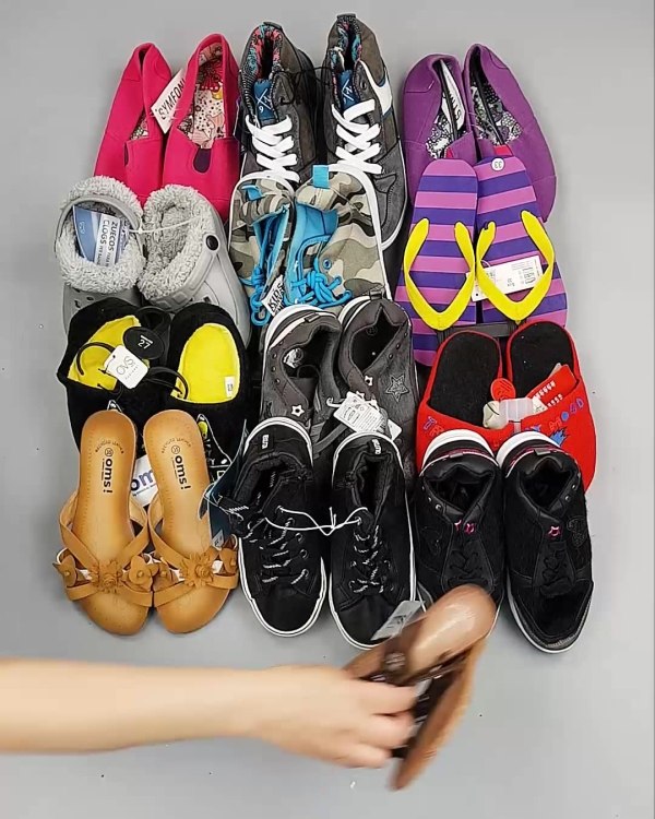 Фотография  591 - Обувь детская СТОК Summer#6,3 кг, ЛОТ №6198 оптом в Кызыле и республике Тыва