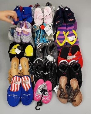 Фотография  558 - Обувь детская СТОК Summer#6,3 кг, ЛОТ №6198 оптом в Кызыле и республике Тыва