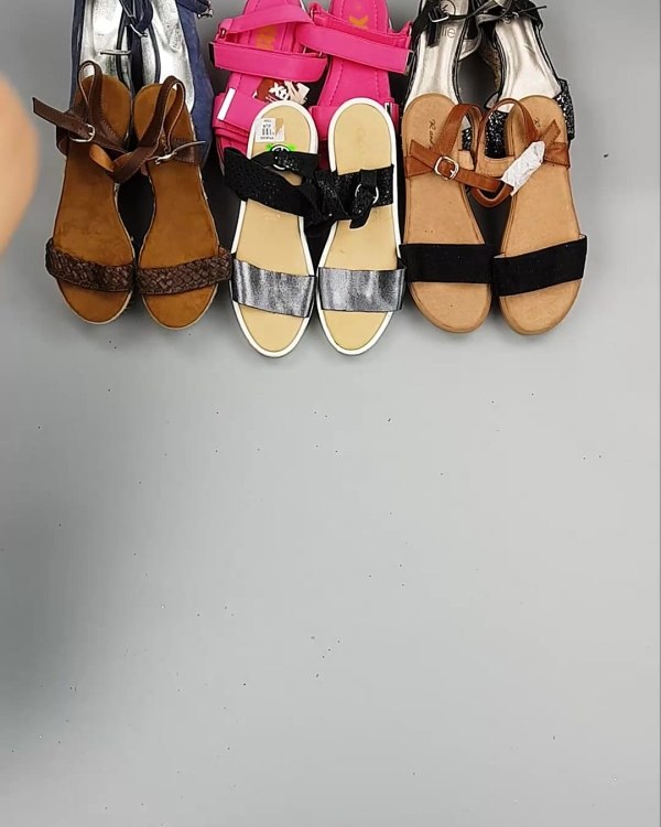 Фотография  906 - Обувь босоножки#11,2 кг, ЛОТ №6362 оптом в Кызыле и республике Тыва