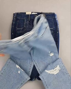 Фотография  122 - Джинсы женские Дания#10 кг, ЛОТ №6762 оптом в Кызыле и республике Тыва