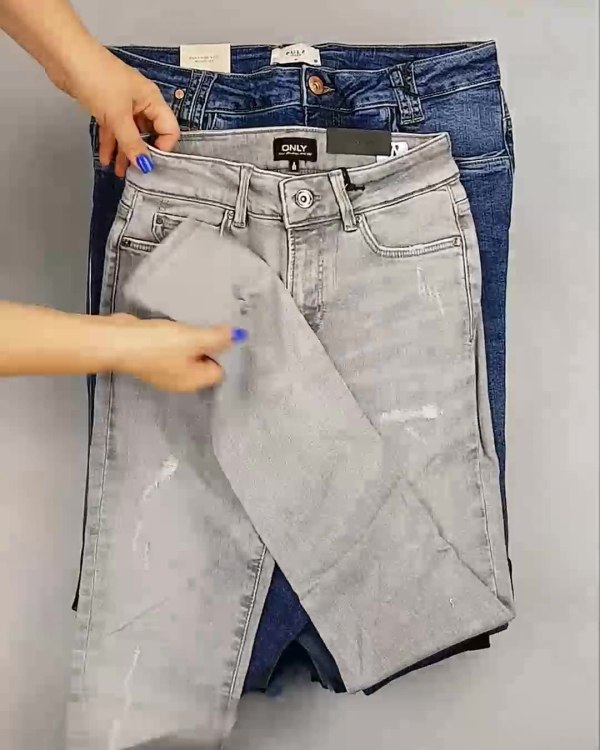 Фотография  593 - Джинсы женские Дания#10 кг, ЛОТ №6762 оптом в Кызыле и республике Тыва