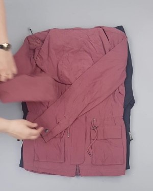 Фотография  710 - А 92602 Ветровки женские (Light Zipper jackets)#25 кг оптом в Кызыле и республике Тыва