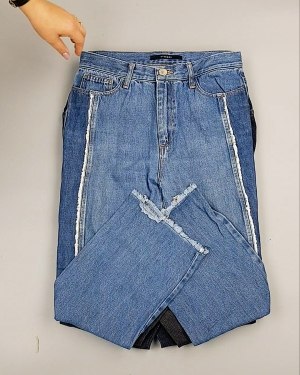 Фотография  534 - Cream Джинсы женские#25 кг оптом в Кызыле и республике Тыва