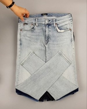 Фотография  490 - Cream Джинсы женские#25 кг оптом в Кызыле и республике Тыва