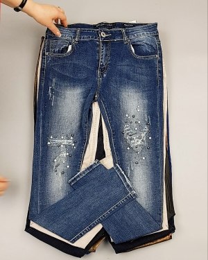 Купить А 82202 Брюки женские (Fashion&Skinny Pants)#25 кг оптом в Кызыле и республике Тыва