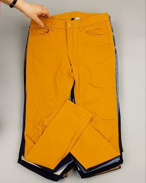 Фотография  526 - А 82202 Брюки женские (Fashion&Skinny Pants)#25 кг оптом в Кызыле и республике Тыва