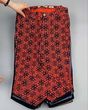 Фотография  487 - А 82202 Брюки женские (Fashion&Skinny Pants)#25 кг оптом в Кызыле и республике Тыва