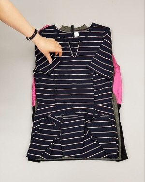 Фотография  848 - А 80732 Платья  (Heavy Dresses)#25 кг оптом в Кызыле и республике Тыва