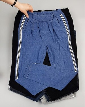 Фотография  674 - А 21002 Спортивные штаны (Jogging Pants)#25 кг оптом в Кызыле и республике Тыва