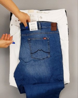 Фотография  307 - Джинсы MUSTANG м/ж#5 кг, ЛОТ №6961 оптом в Кызыле и республике Тыва