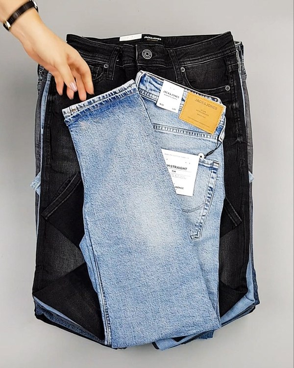 Фотография  979 - Джинсы JACK JONES 094#10 кг, ЛОТ №6977 оптом в Кызыле и республике Тыва