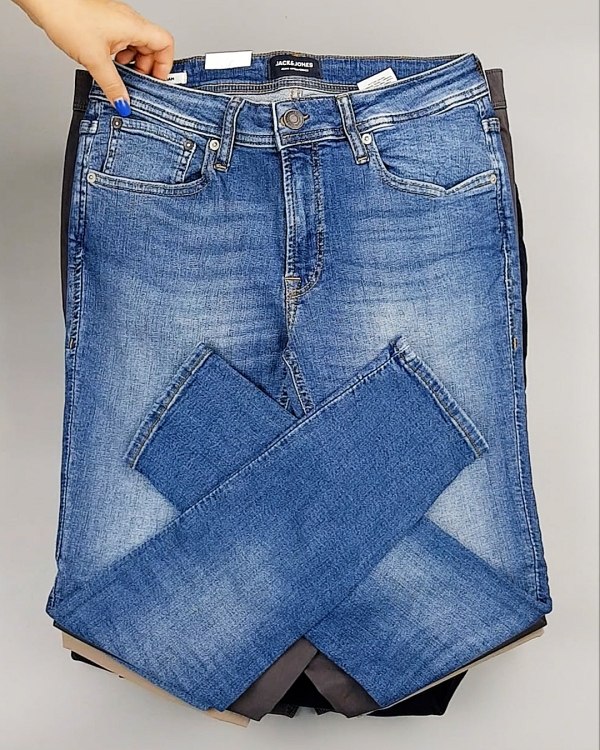 Фотография  409 - Брюки + джинсы JACK JONES 094#10 кг, ЛОТ №6962 оптом в Кызыле и республике Тыва