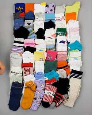 Купить Носки дети СТОК лето#5 кг, ЛОТ №6992 оптом в Кызыле и республике Тыва