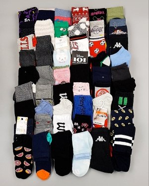 Купить Носки дети СТОК зима#5 кг, ЛОТ №6988 оптом в Кызыле и республике Тыва