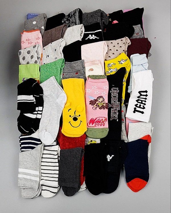 Фотография  750 - Носки дети СТОК зима#5 кг, ЛОТ №6989 оптом в Кызыле и республике Тыва