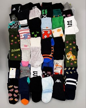 Фотография  990 - Носки дети СТОК зима#5 кг, ЛОТ №6988 оптом в Кызыле и республике Тыва