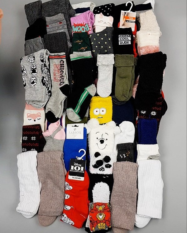 Фотография  529 - Носки дети СТОК зима#5 кг, ЛОТ №6986 оптом в Кызыле и республике Тыва