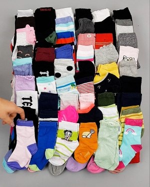 Фотография  416 - Носки дети СТОК лето#5 кг, ЛОТ №6993 оптом в Кызыле и республике Тыва