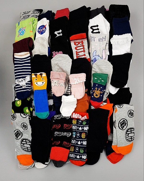 Фотография  780 - Носки дети СТОК зима#5 кг, ЛОТ №6989 оптом в Кызыле и республике Тыва