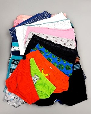Фотография  989 - Нижнее белье kids C&A#3 кг, ЛОТ №7511 оптом в Кызыле и республике Тыва