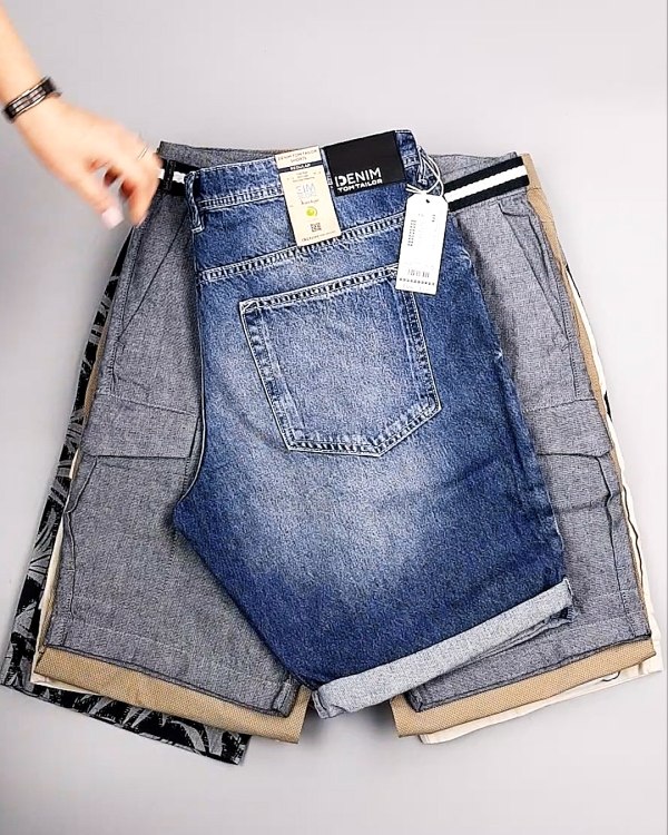 Фотография  558 - Шорты мужские TOM TAILOR 124#3,75 кг, ЛОТ №7601 оптом в Кызыле и республике Тыва