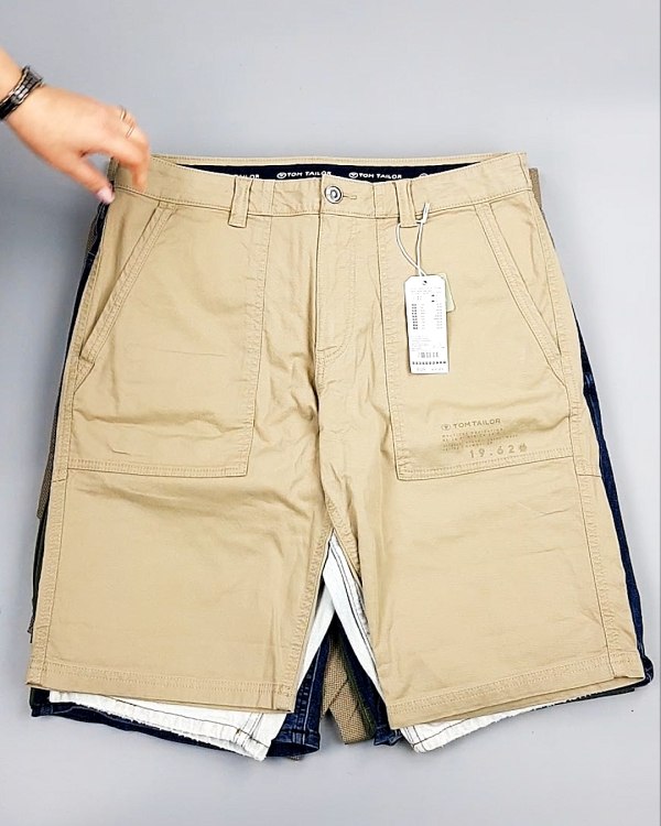 Фотография  102 - Шорты мужские TOM TAILOR 124#3,75 кг, ЛОТ №7600 оптом в Кызыле и республике Тыва