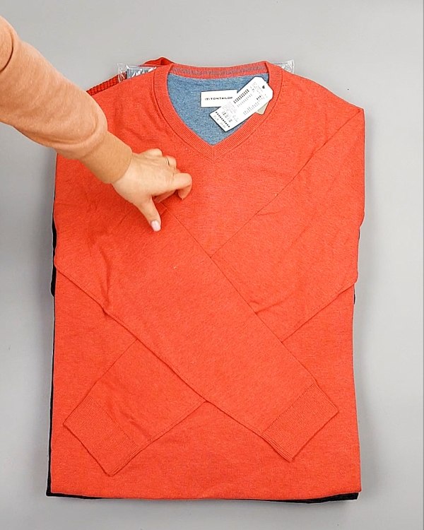 Фотография  881 - Джемпера легкие мужские TOM TAILOR 124#8,35 кг, ЛОТ №7605 оптом в Кызыле и республике Тыва