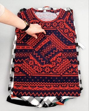 Фотография  116 - Домашняя одежда м/ж AMAZON 015#7 кг, ЛОТ №7783 оптом в Кызыле и республике Тыва