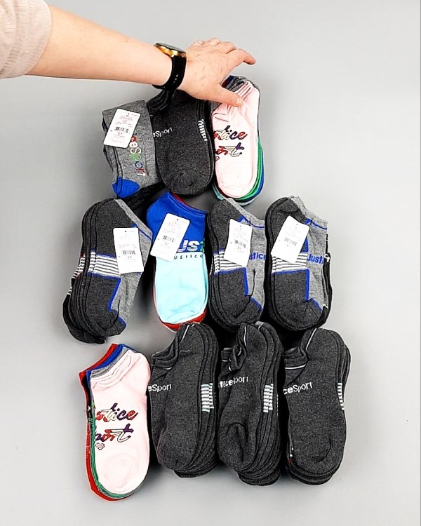 Фотография  921 - Носки дети лето CAN 084#5 кг, ЛОТ №8001 оптом в Кызыле и республике Тыва