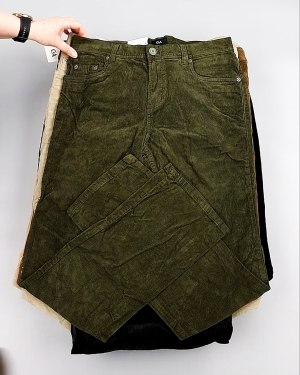 Фотография  402 - Брюки вельветовые м/ж C&A 025#10 кг, ЛОТ №8031 оптом в Кызыле и республике Тыва