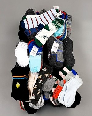 Купить Носки дети лето CAN 084#5 кг, ЛОТ №8001 оптом в Кызыле и республике Тыва