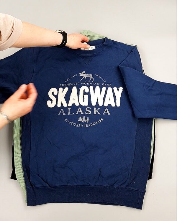 Фотография  401 - Толстовки муж BLUE CAN 084#10 кг, ЛОТ №8105 оптом в Кызыле и республике Тыва