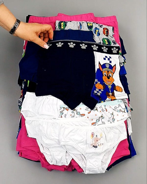 Фотография  544 - Нижнее белье LIDL Kids 074#5 кг, ЛОТ №8186 оптом в Кызыле и республике Тыва