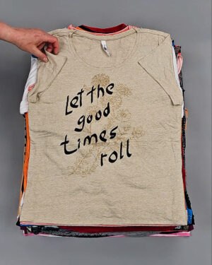 Фотография  420 - Футболки м/ж Cr+Ex#8 кг, ЛОТ № ВК0100 оптом в Кызыле и республике Тыва