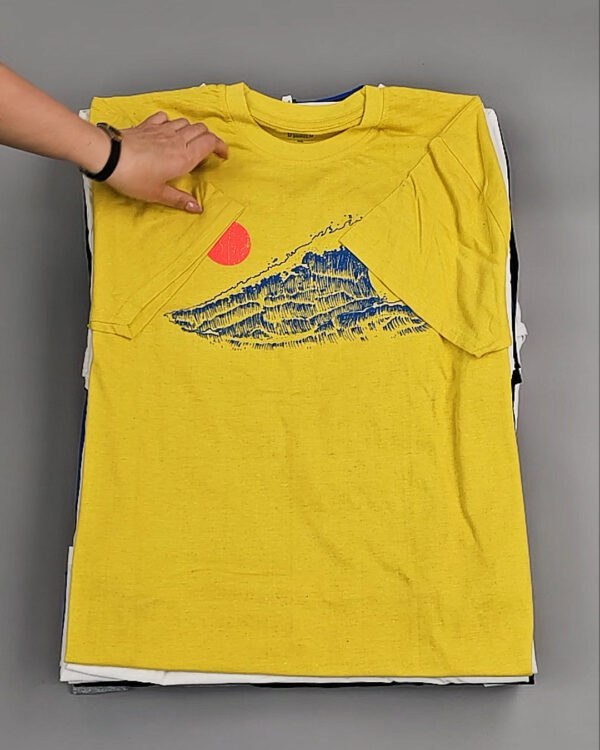 Фотография  903 - Футболки м/ж (Printed T-Shirts New)#5 кг оптом в Кызыле и республике Тыва